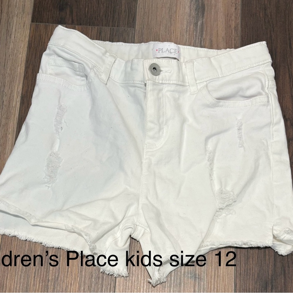 The Children's Place White Casual Shorts size 12